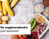 Banan, kukurydza, ziemniaki, makaron, ryż, owies, fasola i inne produkty, które mają dużo węglowodanów.