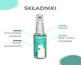 Skinatrin – preparat do pielęgnacji paznokci z witaminą E, pantenolem, gliceryną i olejkiem z drzewa herbacianego.