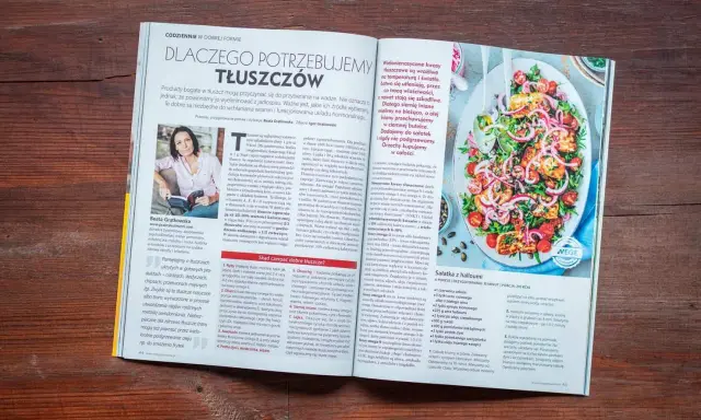 Wielonienasycone kwasy tłuszczowe są wrażliwe na temperaturę. Dodajemy je do sałatek, nigdy nie podgrzewamy. Orzechy kupujemy w całości.